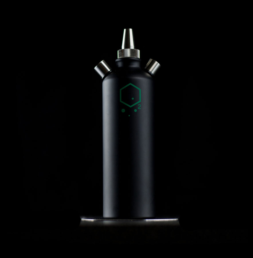 Oxygen hookah black