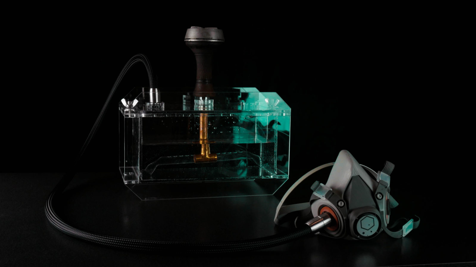 Argon gas mask poison ice green beast combo12 Hydrogen store